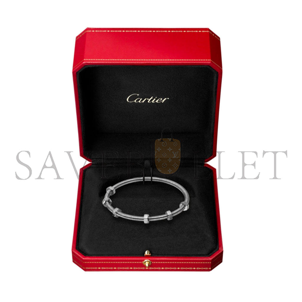 CARTIER ECROU WHITE GOLD DE CARTIER BRACELET B6049617